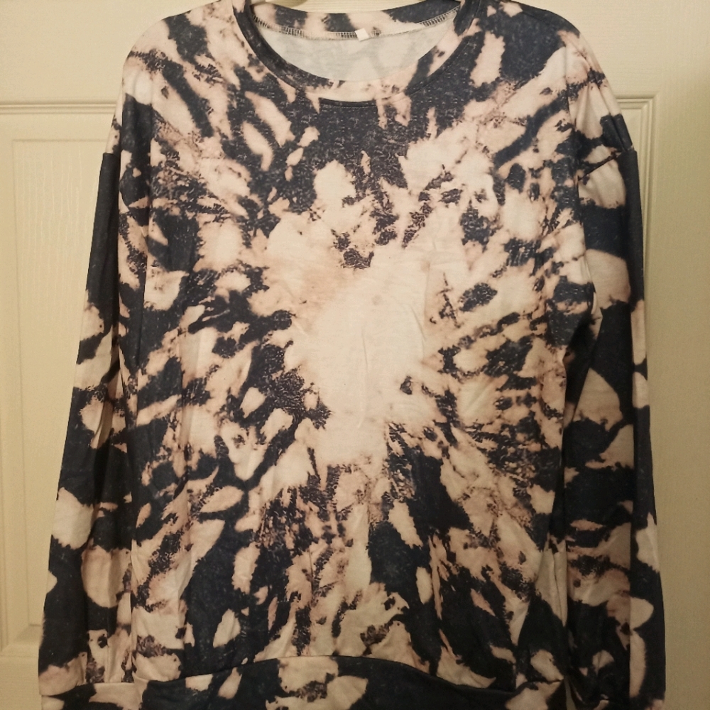 Black and Orange Sweatshirt